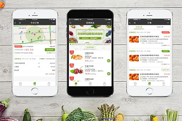 蔬菜配送APP開發(fā)基本功能開發(fā)